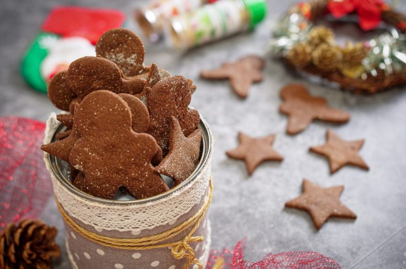 bolachas de natal saudaveis