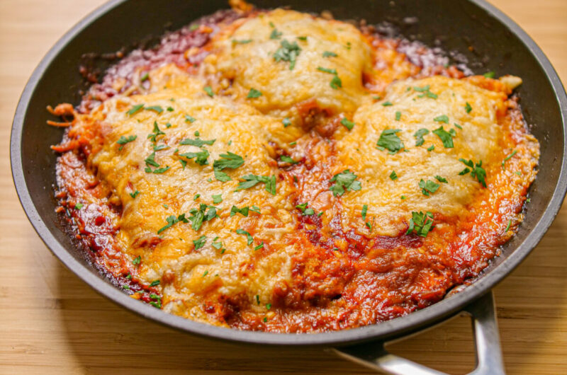 Bifes Parmeggiana